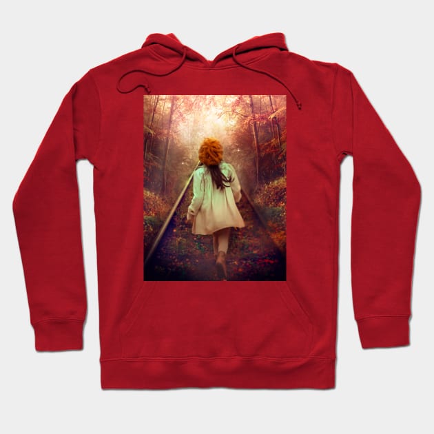 Going Home for Thanksgiving Hoodie by Phatpuppy Art